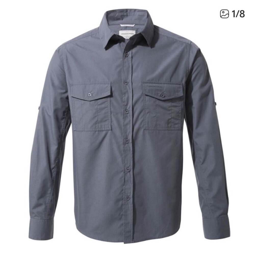 Craghoppers blue/gray Men’s Shirt- XL